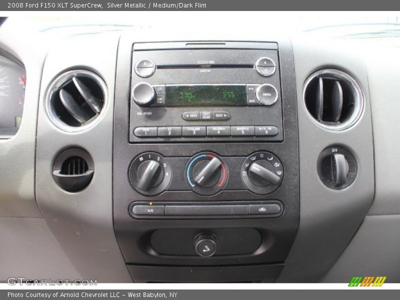 Silver Metallic / Medium/Dark Flint 2008 Ford F150 XLT SuperCrew