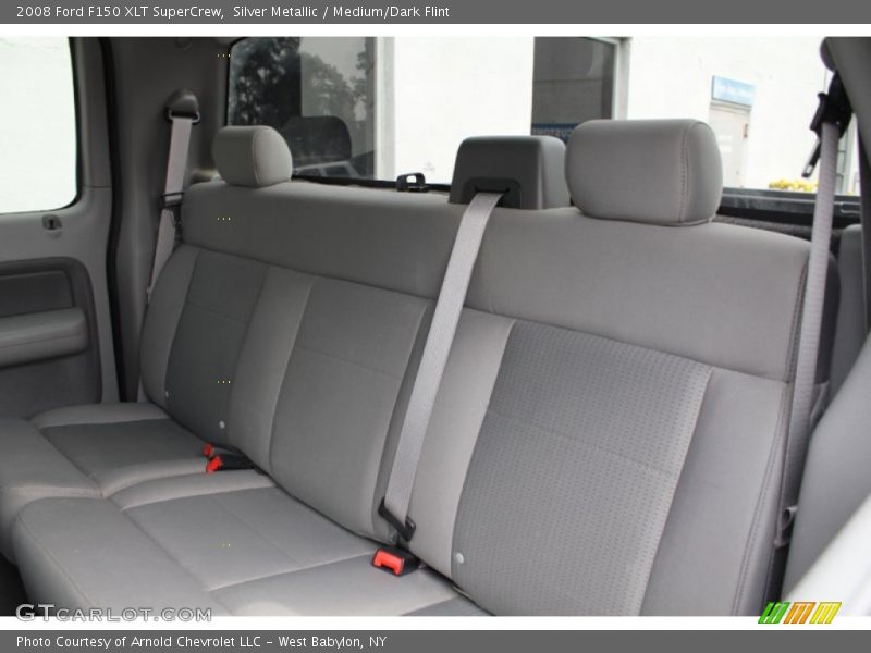 Silver Metallic / Medium/Dark Flint 2008 Ford F150 XLT SuperCrew