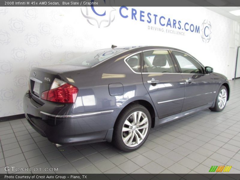 Blue Slate / Graphite 2008 Infiniti M 45x AWD Sedan