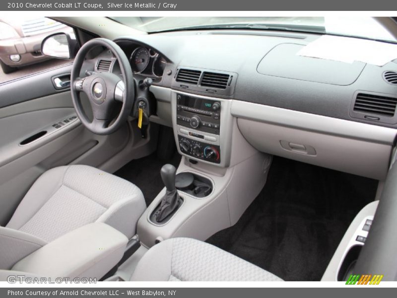 Silver Ice Metallic / Gray 2010 Chevrolet Cobalt LT Coupe