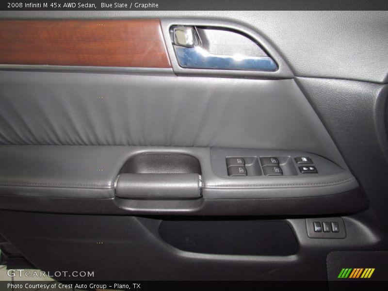 Blue Slate / Graphite 2008 Infiniti M 45x AWD Sedan