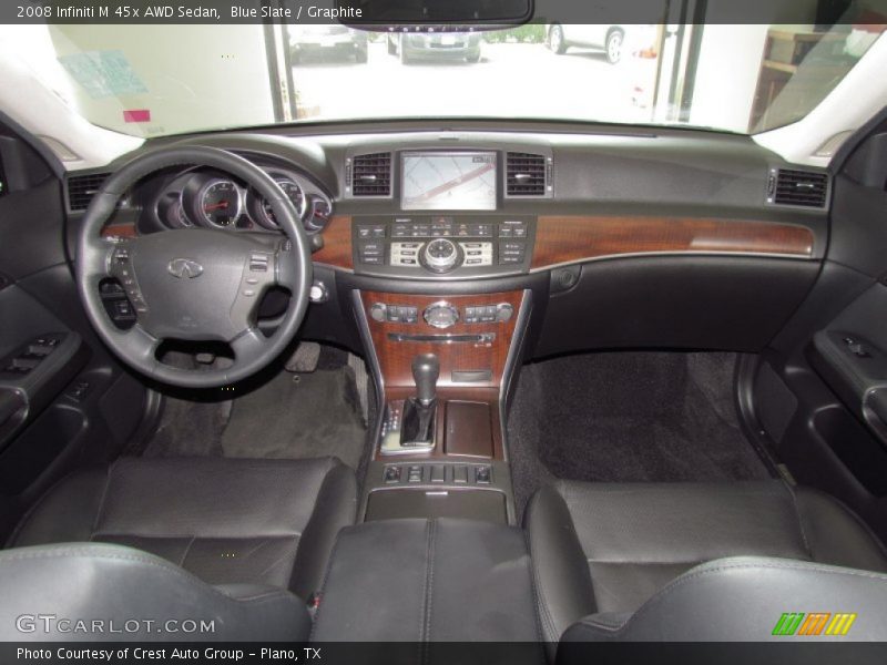 Dashboard of 2008 M 45x AWD Sedan