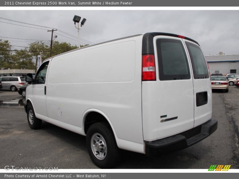  2011 Express 2500 Work Van Summit White