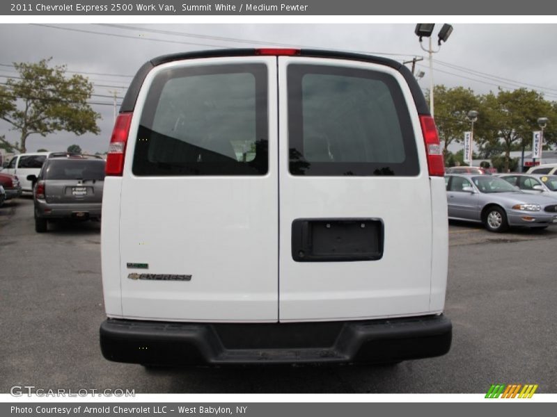 Summit White / Medium Pewter 2011 Chevrolet Express 2500 Work Van