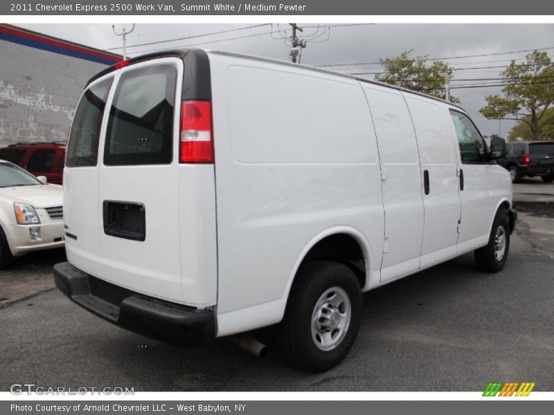Summit White / Medium Pewter 2011 Chevrolet Express 2500 Work Van