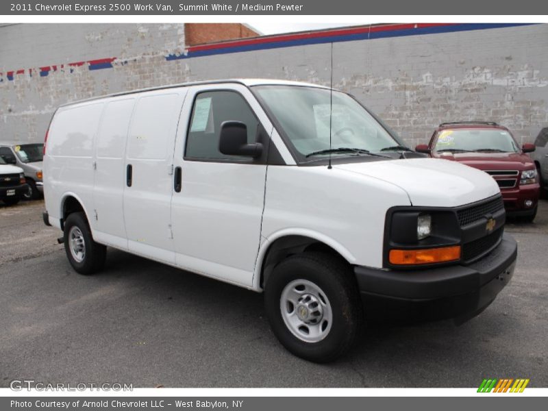 Summit White / Medium Pewter 2011 Chevrolet Express 2500 Work Van