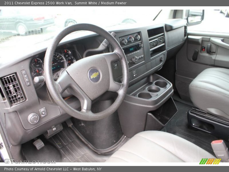 Dashboard of 2011 Express 2500 Work Van