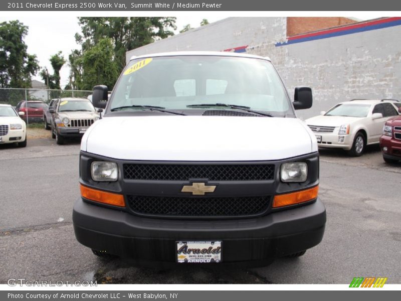 Summit White / Medium Pewter 2011 Chevrolet Express 2500 Work Van