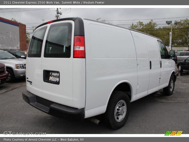 Summit White / Medium Pewter 2011 Chevrolet Express 2500 Work Van