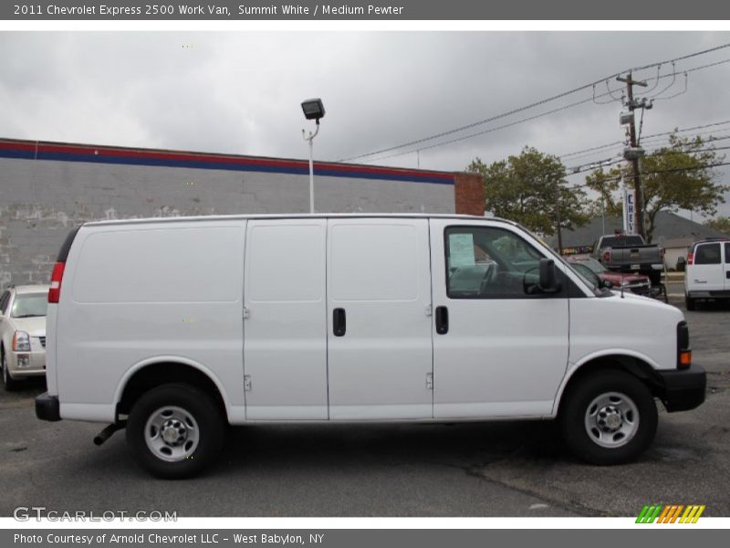 Summit White / Medium Pewter 2011 Chevrolet Express 2500 Work Van