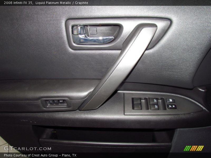 Liquid Platinum Metallic / Graphite 2008 Infiniti FX 35