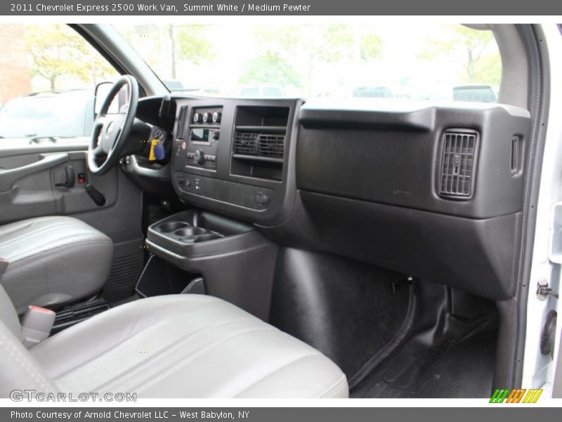 Summit White / Medium Pewter 2011 Chevrolet Express 2500 Work Van