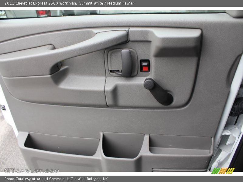 Summit White / Medium Pewter 2011 Chevrolet Express 2500 Work Van