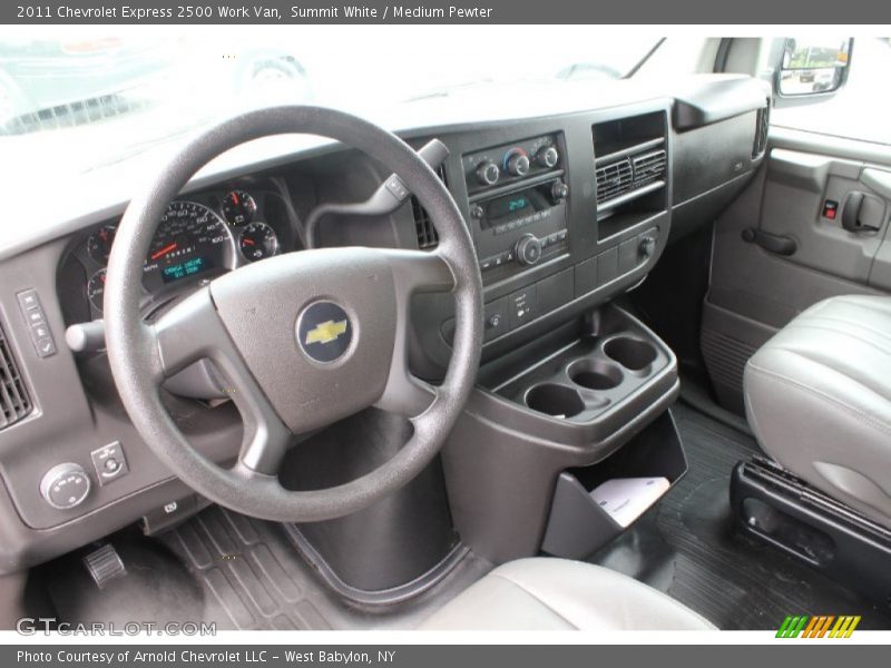 Summit White / Medium Pewter 2011 Chevrolet Express 2500 Work Van