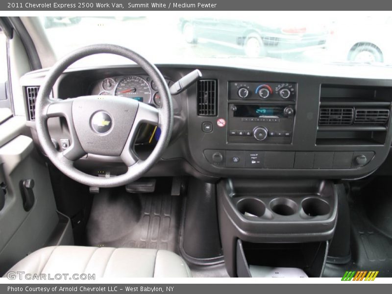 Summit White / Medium Pewter 2011 Chevrolet Express 2500 Work Van