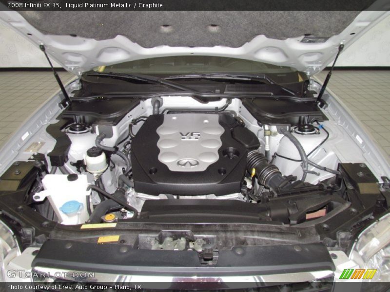 Liquid Platinum Metallic / Graphite 2008 Infiniti FX 35