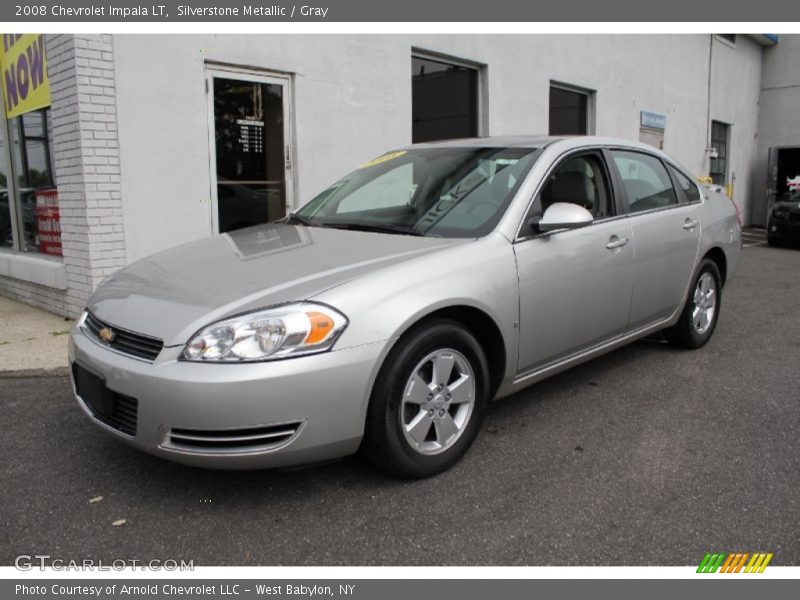 Silverstone Metallic / Gray 2008 Chevrolet Impala LT
