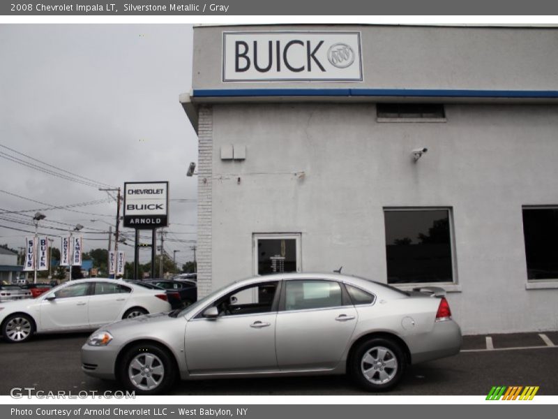Silverstone Metallic / Gray 2008 Chevrolet Impala LT