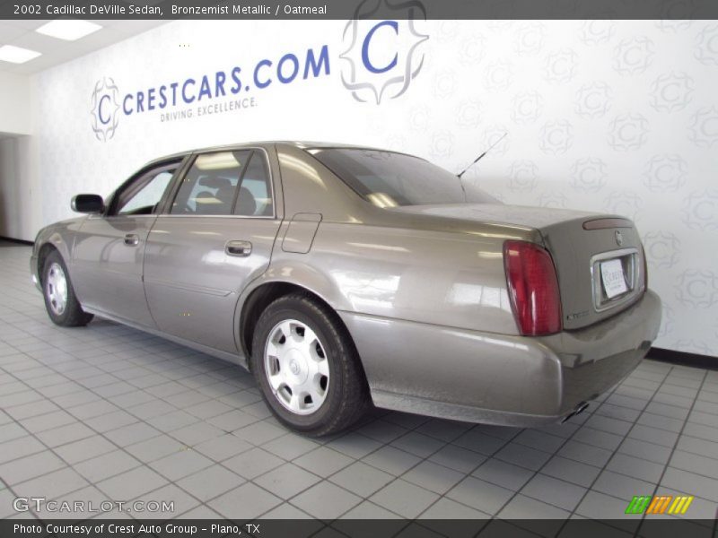 Bronzemist Metallic / Oatmeal 2002 Cadillac DeVille Sedan