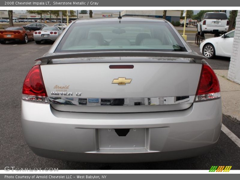 Silverstone Metallic / Gray 2008 Chevrolet Impala LT