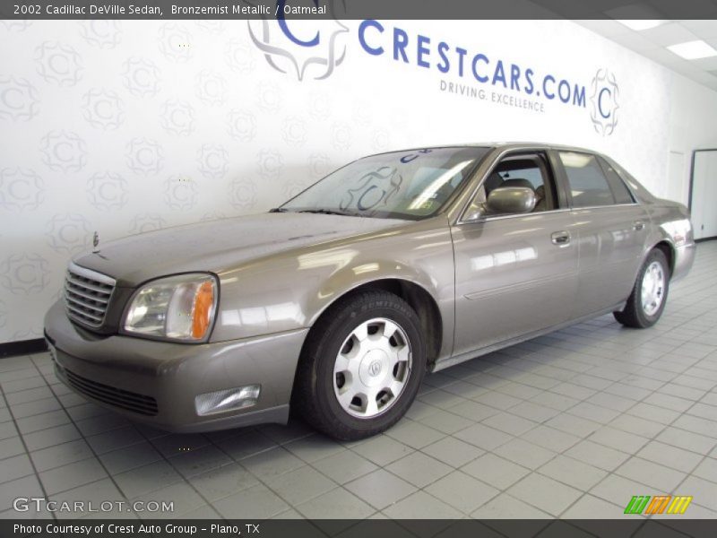 Bronzemist Metallic / Oatmeal 2002 Cadillac DeVille Sedan
