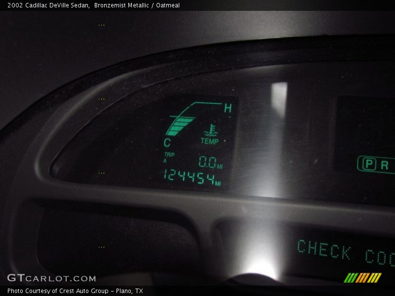 Bronzemist Metallic / Oatmeal 2002 Cadillac DeVille Sedan