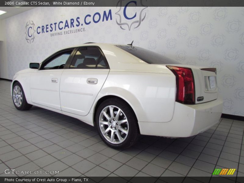 White Diamond / Ebony 2006 Cadillac CTS Sedan