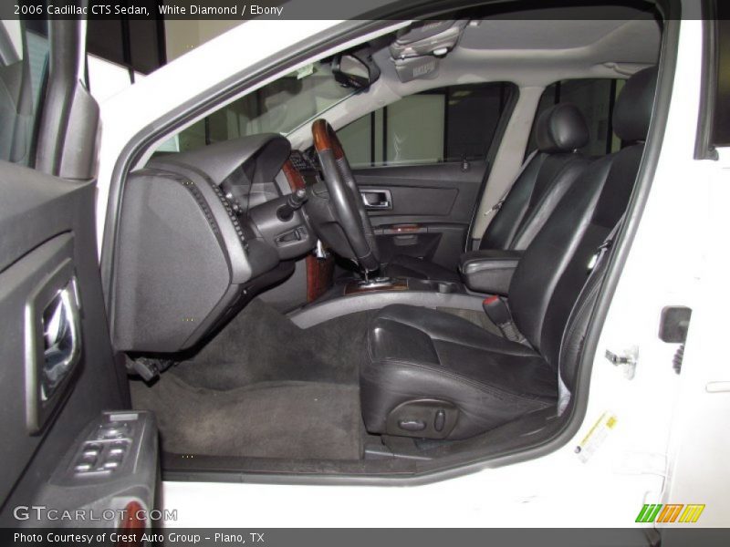 White Diamond / Ebony 2006 Cadillac CTS Sedan