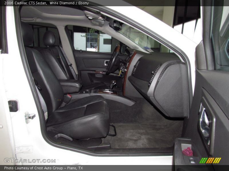 White Diamond / Ebony 2006 Cadillac CTS Sedan