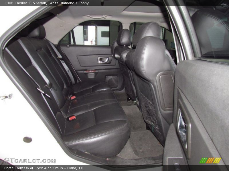 White Diamond / Ebony 2006 Cadillac CTS Sedan