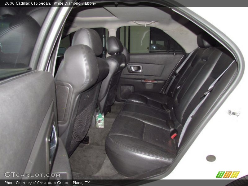 White Diamond / Ebony 2006 Cadillac CTS Sedan