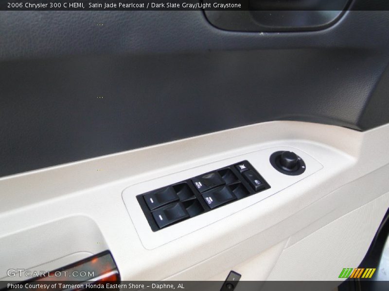 Satin Jade Pearlcoat / Dark Slate Gray/Light Graystone 2006 Chrysler 300 C HEMI