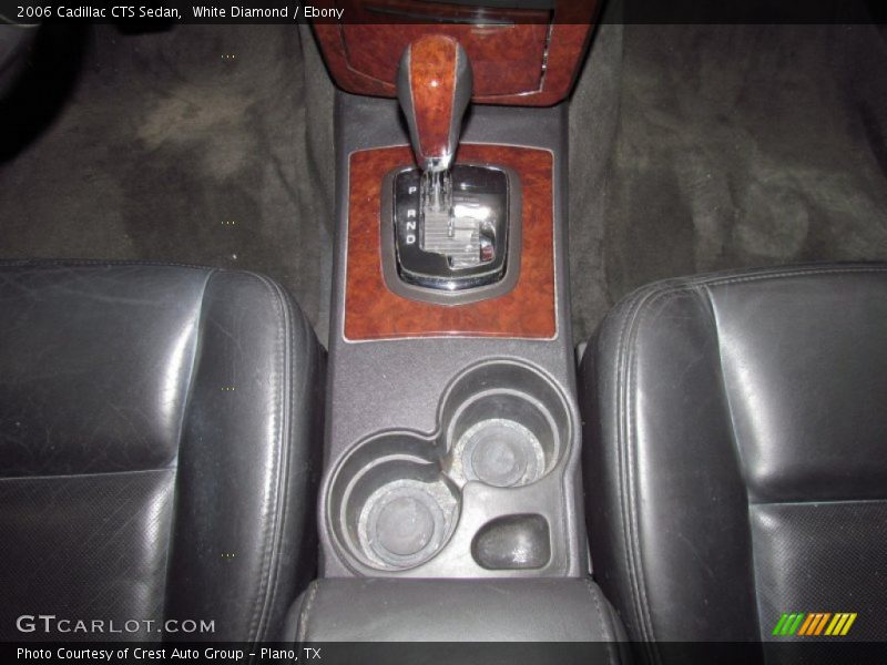 White Diamond / Ebony 2006 Cadillac CTS Sedan