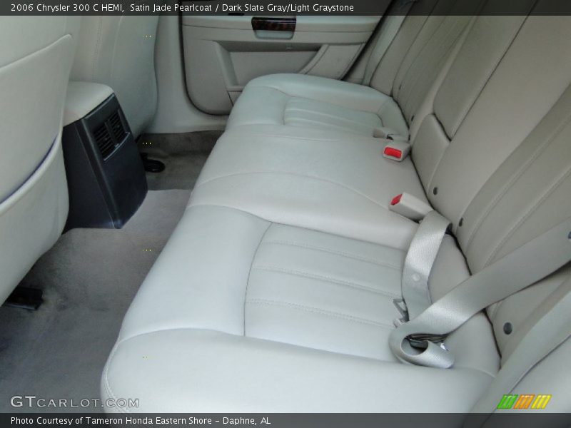 Satin Jade Pearlcoat / Dark Slate Gray/Light Graystone 2006 Chrysler 300 C HEMI