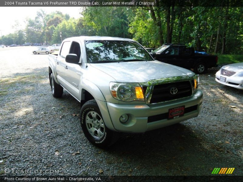 Lunar Mist Metallic / Charcoal 2004 Toyota Tacoma V6 PreRunner TRD Double Cab