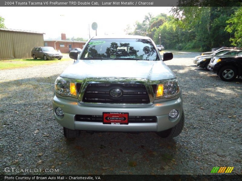 Lunar Mist Metallic / Charcoal 2004 Toyota Tacoma V6 PreRunner TRD Double Cab