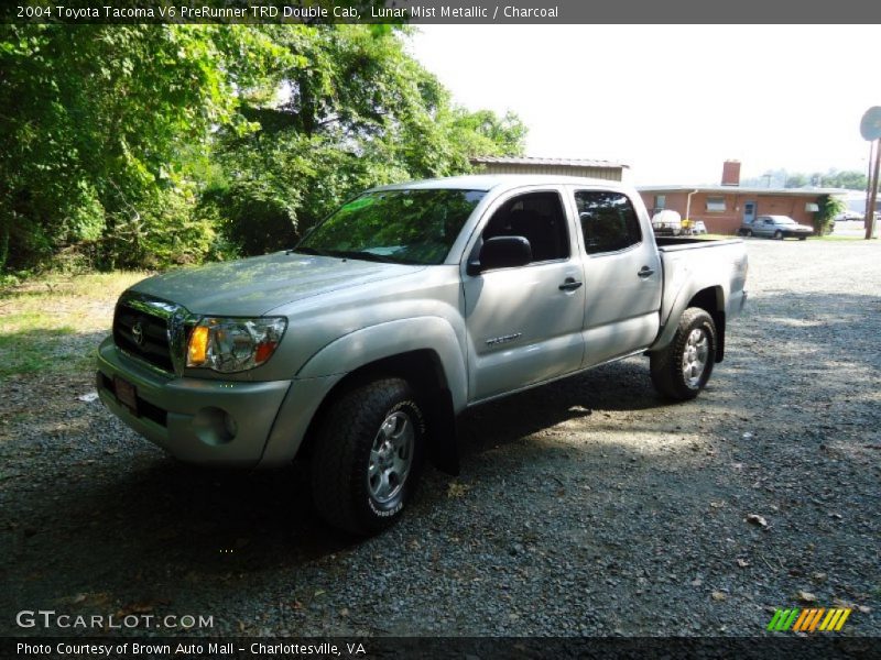Lunar Mist Metallic / Charcoal 2004 Toyota Tacoma V6 PreRunner TRD Double Cab