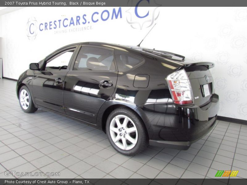 Black / Bisque Beige 2007 Toyota Prius Hybrid Touring