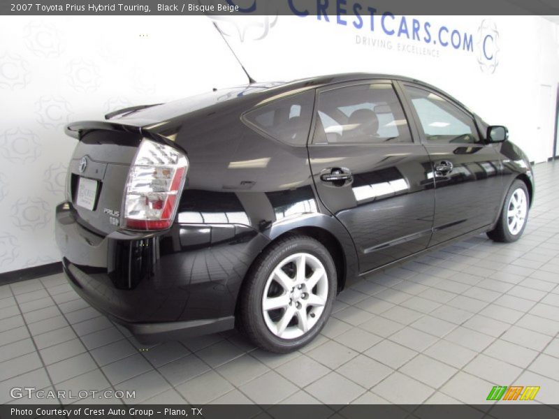 Black / Bisque Beige 2007 Toyota Prius Hybrid Touring