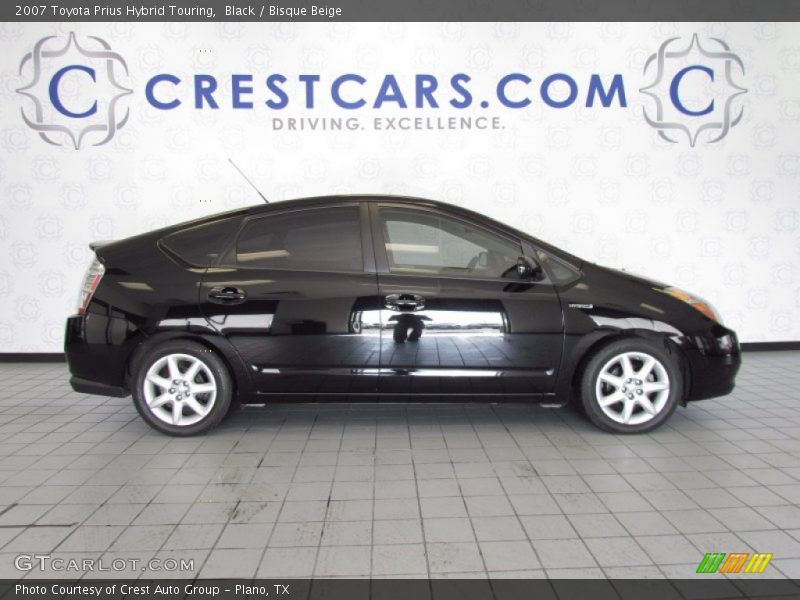 Black / Bisque Beige 2007 Toyota Prius Hybrid Touring