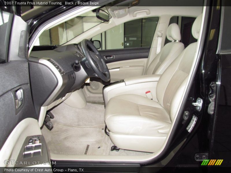Black / Bisque Beige 2007 Toyota Prius Hybrid Touring