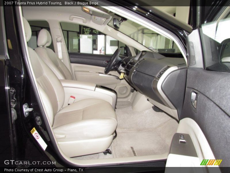 Black / Bisque Beige 2007 Toyota Prius Hybrid Touring