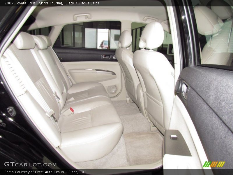 Black / Bisque Beige 2007 Toyota Prius Hybrid Touring