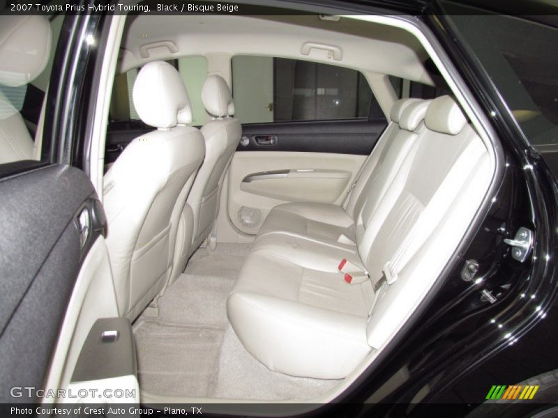 Black / Bisque Beige 2007 Toyota Prius Hybrid Touring
