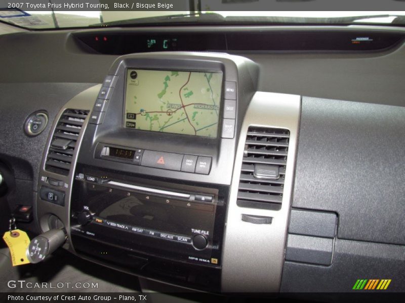 Black / Bisque Beige 2007 Toyota Prius Hybrid Touring