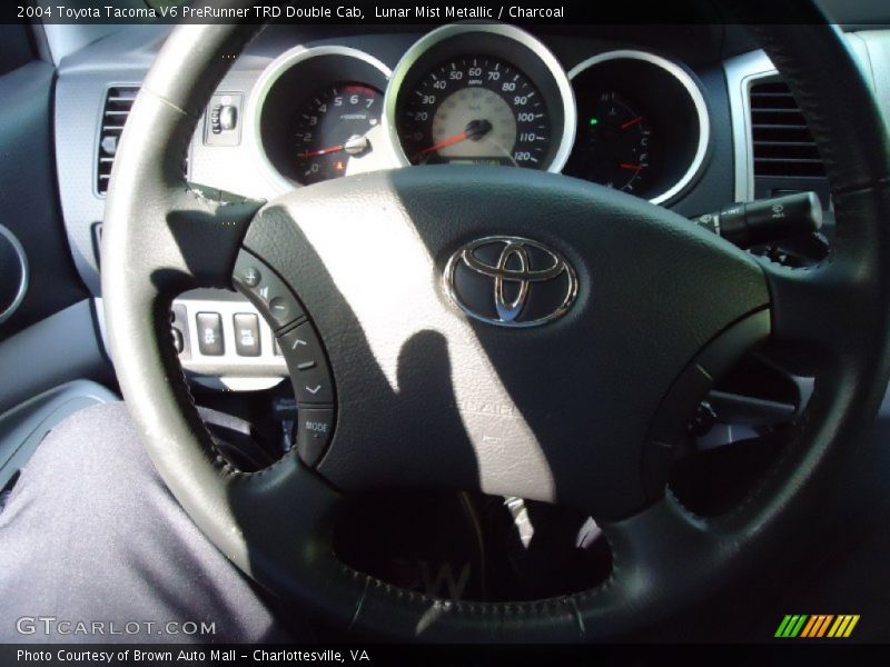 Lunar Mist Metallic / Charcoal 2004 Toyota Tacoma V6 PreRunner TRD Double Cab