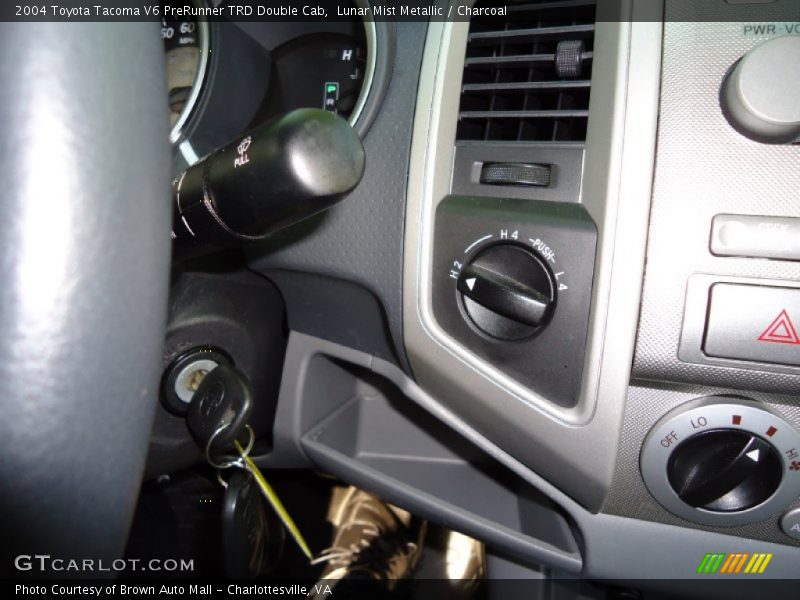 Lunar Mist Metallic / Charcoal 2004 Toyota Tacoma V6 PreRunner TRD Double Cab