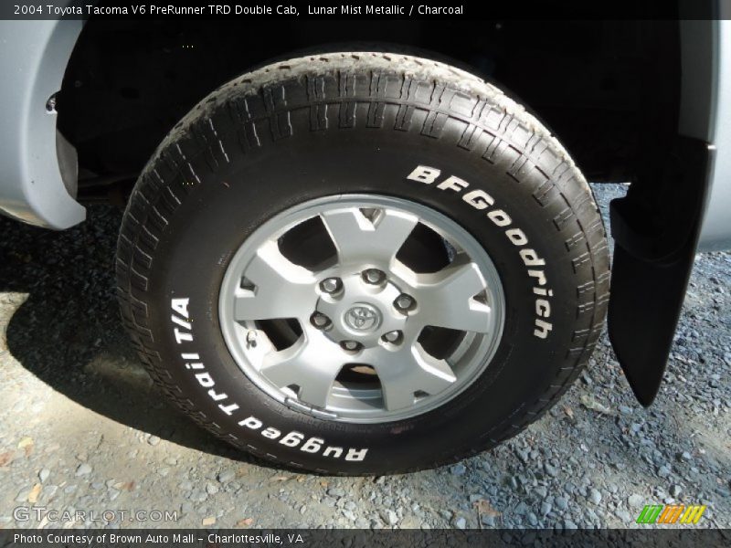 Lunar Mist Metallic / Charcoal 2004 Toyota Tacoma V6 PreRunner TRD Double Cab