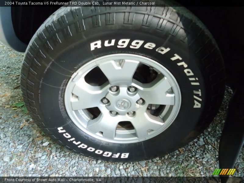 Lunar Mist Metallic / Charcoal 2004 Toyota Tacoma V6 PreRunner TRD Double Cab