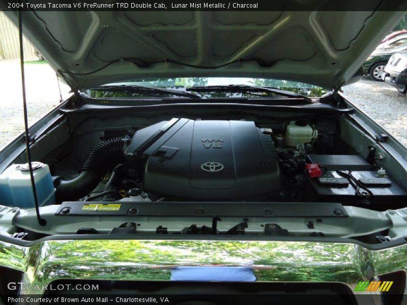 Lunar Mist Metallic / Charcoal 2004 Toyota Tacoma V6 PreRunner TRD Double Cab